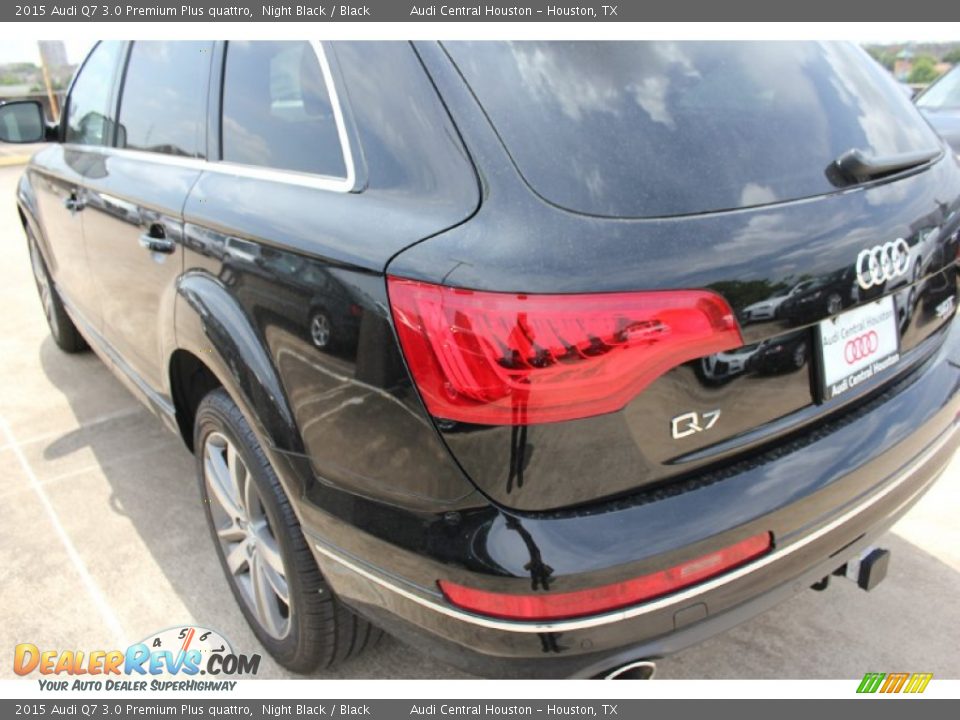 2015 Audi Q7 3.0 Premium Plus quattro Night Black / Black Photo #6