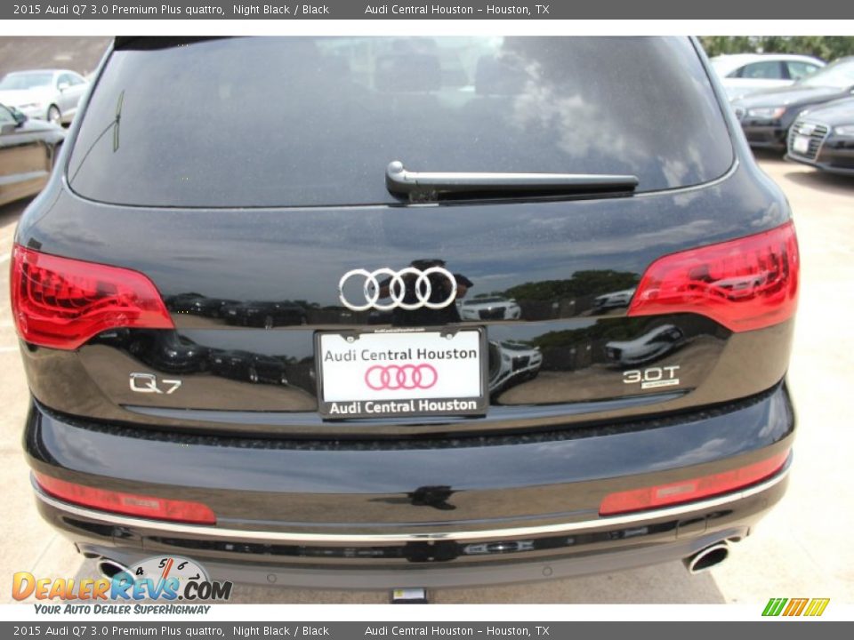 2015 Audi Q7 3.0 Premium Plus quattro Night Black / Black Photo #7