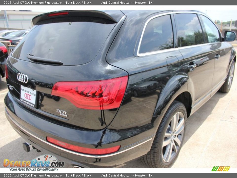 2015 Audi Q7 3.0 Premium Plus quattro Night Black / Black Photo #8