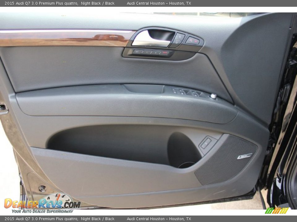 2015 Audi Q7 3.0 Premium Plus quattro Night Black / Black Photo #9