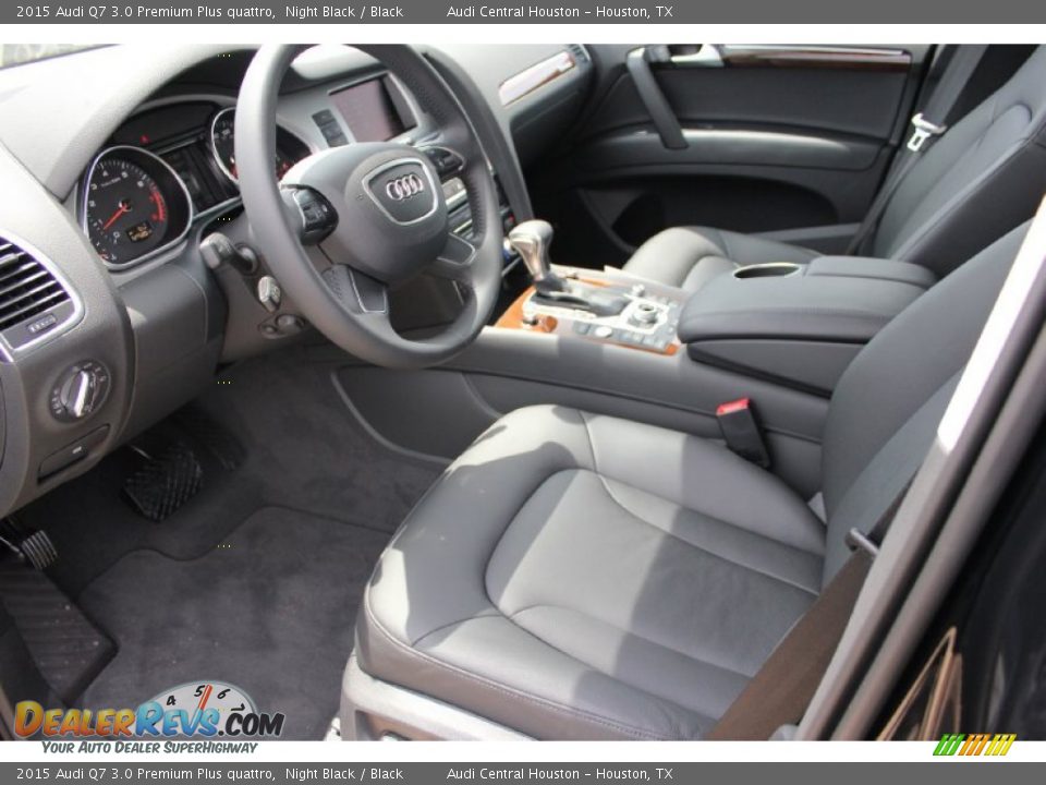 2015 Audi Q7 3.0 Premium Plus quattro Night Black / Black Photo #11