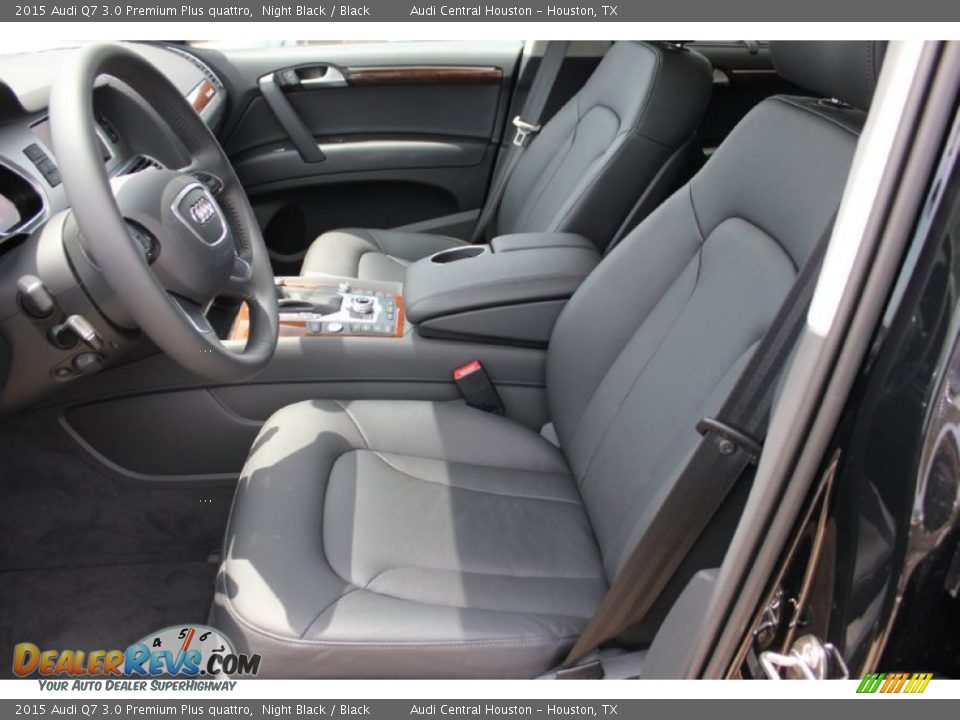 2015 Audi Q7 3.0 Premium Plus quattro Night Black / Black Photo #12
