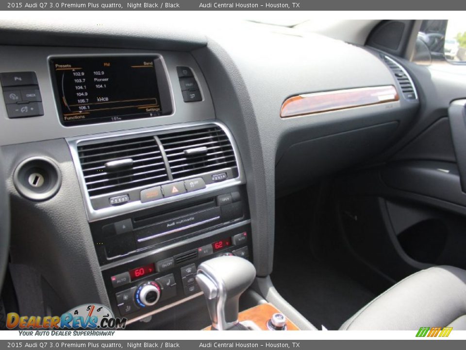 2015 Audi Q7 3.0 Premium Plus quattro Night Black / Black Photo #13