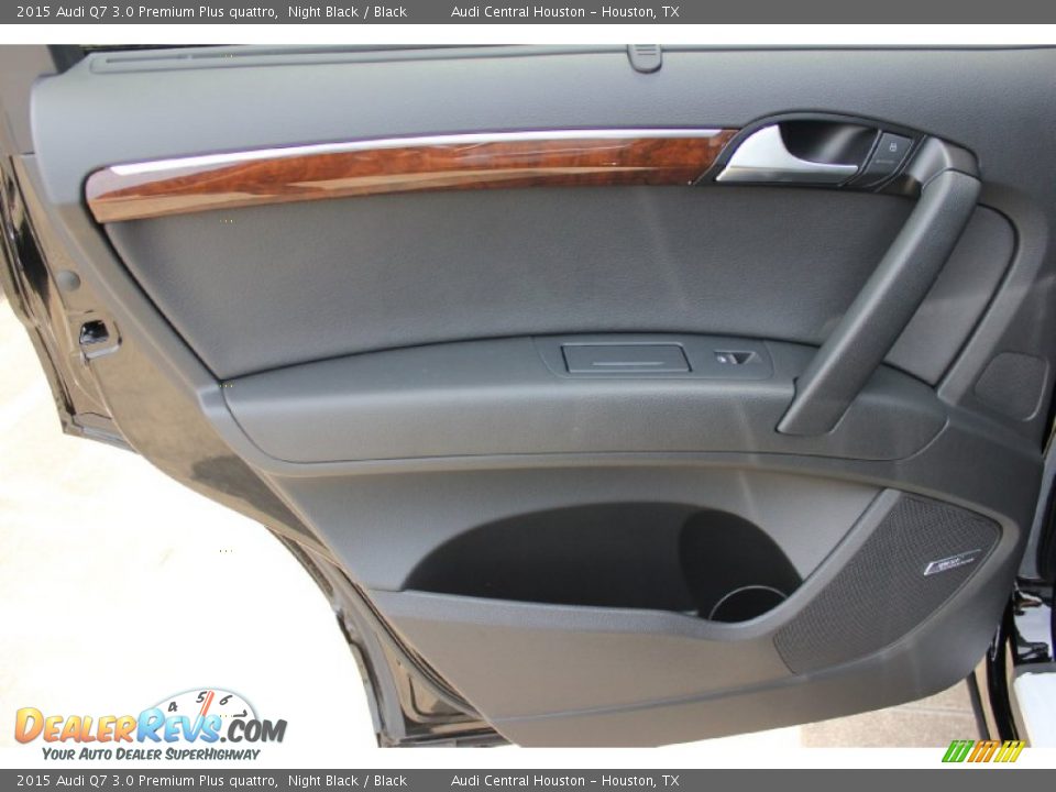 2015 Audi Q7 3.0 Premium Plus quattro Night Black / Black Photo #24