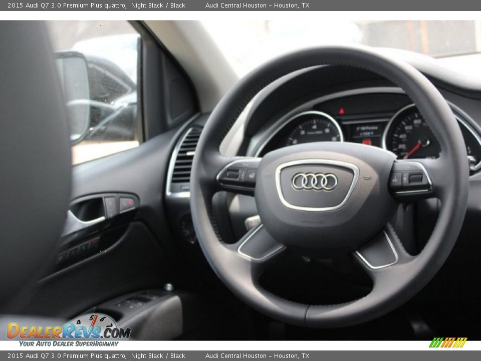 2015 Audi Q7 3.0 Premium Plus quattro Night Black / Black Photo #29