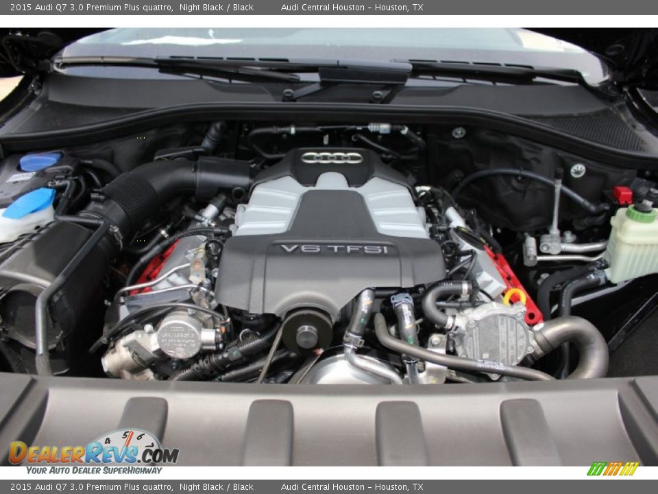 2015 Audi Q7 3.0 Premium Plus quattro Night Black / Black Photo #32