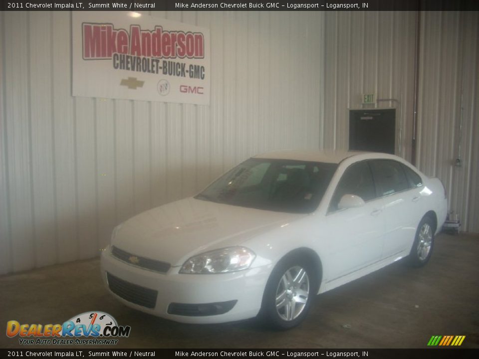 2011 Chevrolet Impala LT Summit White / Neutral Photo #1