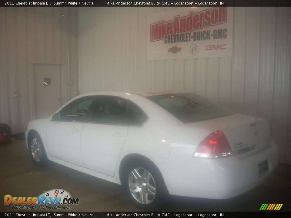 2011 Chevrolet Impala LT Summit White / Neutral Photo #3