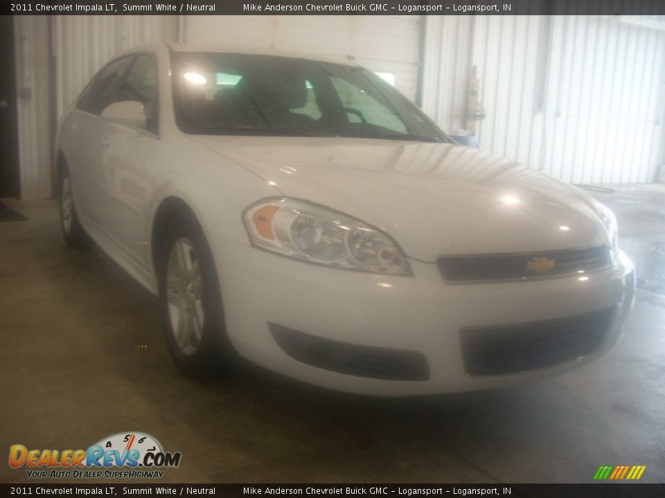 2011 Chevrolet Impala LT Summit White / Neutral Photo #4
