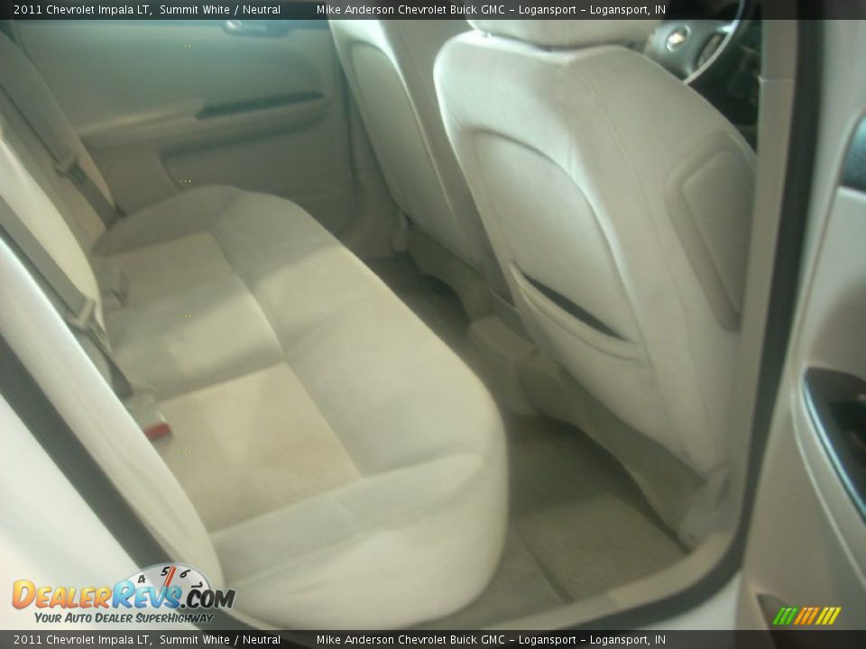2011 Chevrolet Impala LT Summit White / Neutral Photo #14