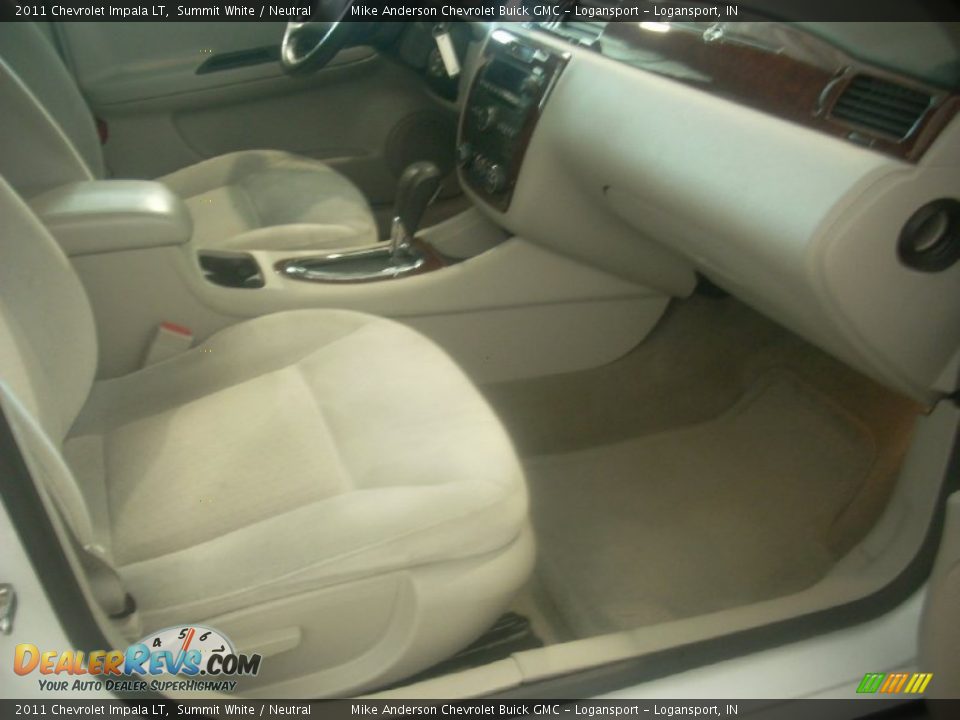 2011 Chevrolet Impala LT Summit White / Neutral Photo #15