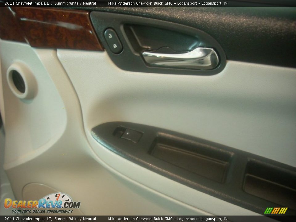 2011 Chevrolet Impala LT Summit White / Neutral Photo #16