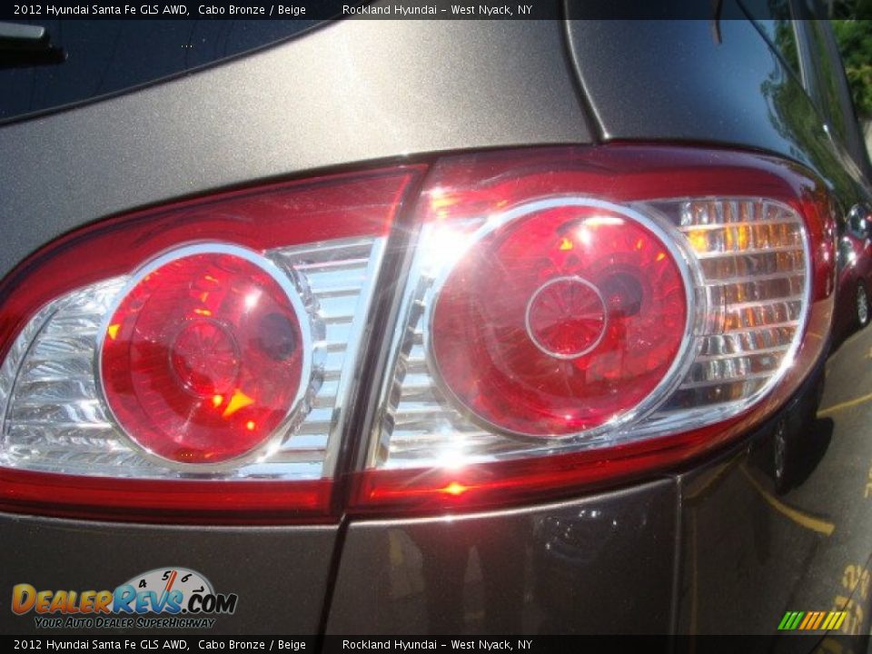2012 Hyundai Santa Fe GLS AWD Cabo Bronze / Beige Photo #22