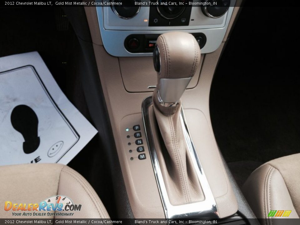2012 Chevrolet Malibu LT Gold Mist Metallic / Cocoa/Cashmere Photo #16