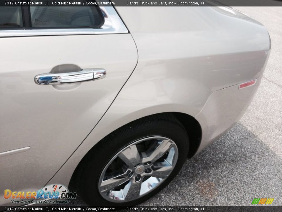 2012 Chevrolet Malibu LT Gold Mist Metallic / Cocoa/Cashmere Photo #17