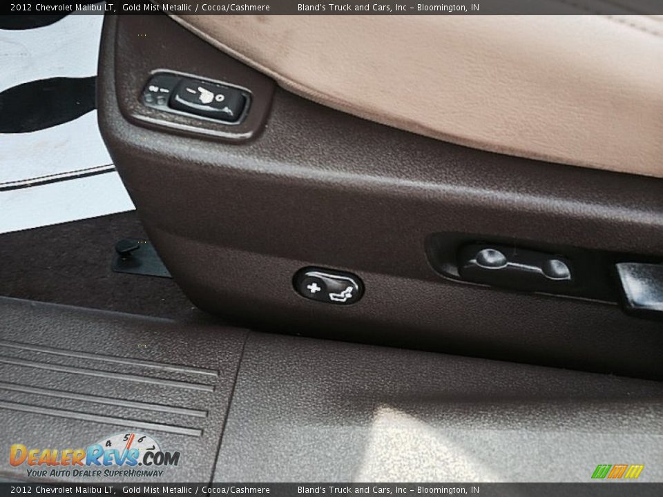 2012 Chevrolet Malibu LT Gold Mist Metallic / Cocoa/Cashmere Photo #21