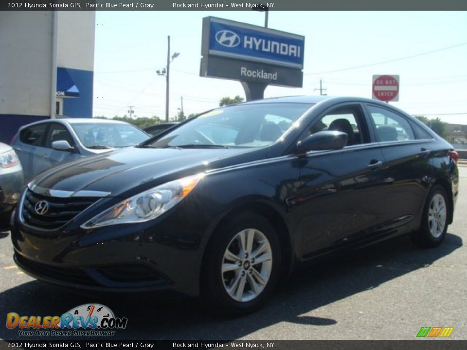 2012 Hyundai Sonata GLS Pacific Blue Pearl / Gray Photo #1