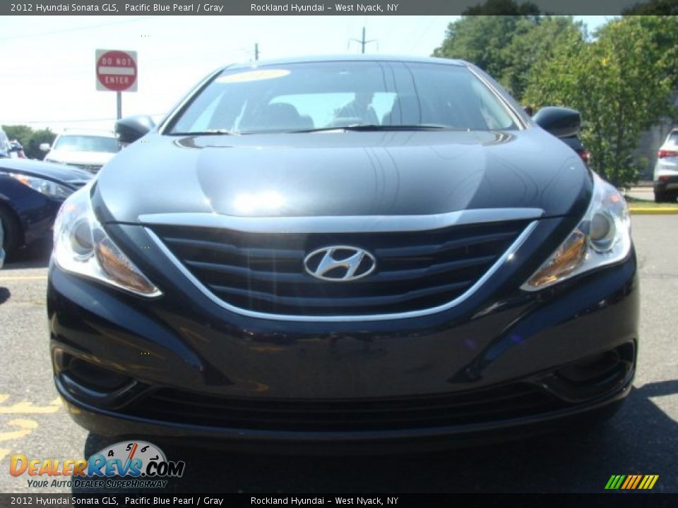 2012 Hyundai Sonata GLS Pacific Blue Pearl / Gray Photo #2