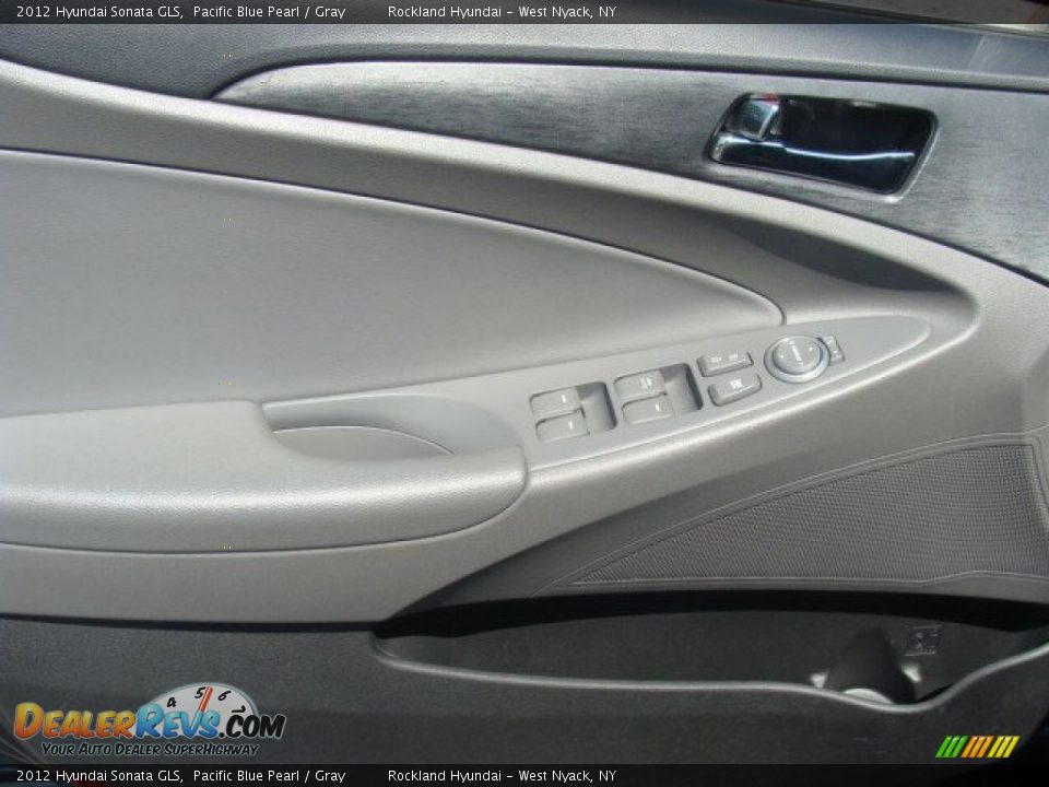 2012 Hyundai Sonata GLS Pacific Blue Pearl / Gray Photo #6