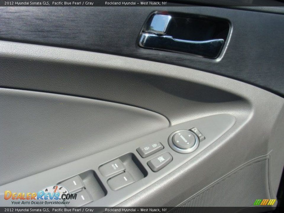 2012 Hyundai Sonata GLS Pacific Blue Pearl / Gray Photo #7