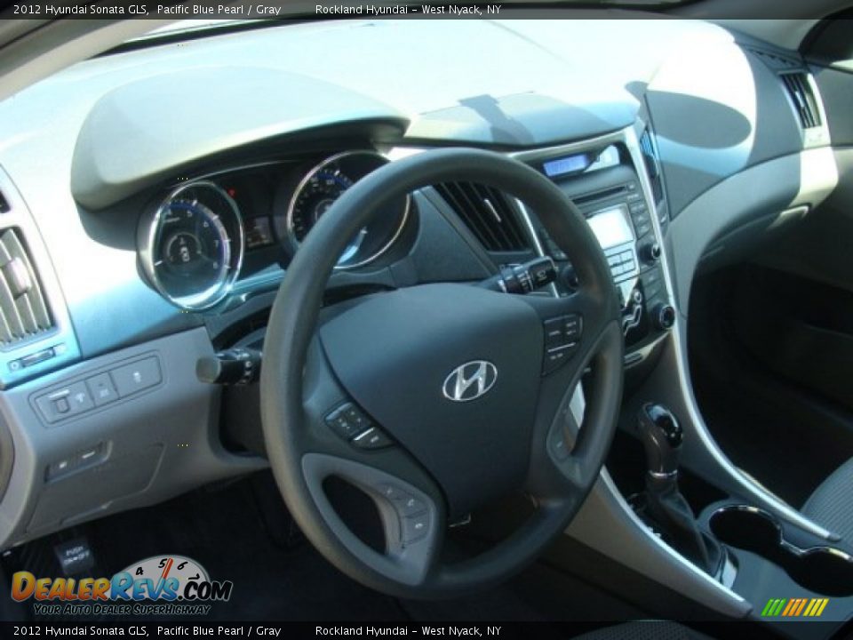 2012 Hyundai Sonata GLS Pacific Blue Pearl / Gray Photo #8