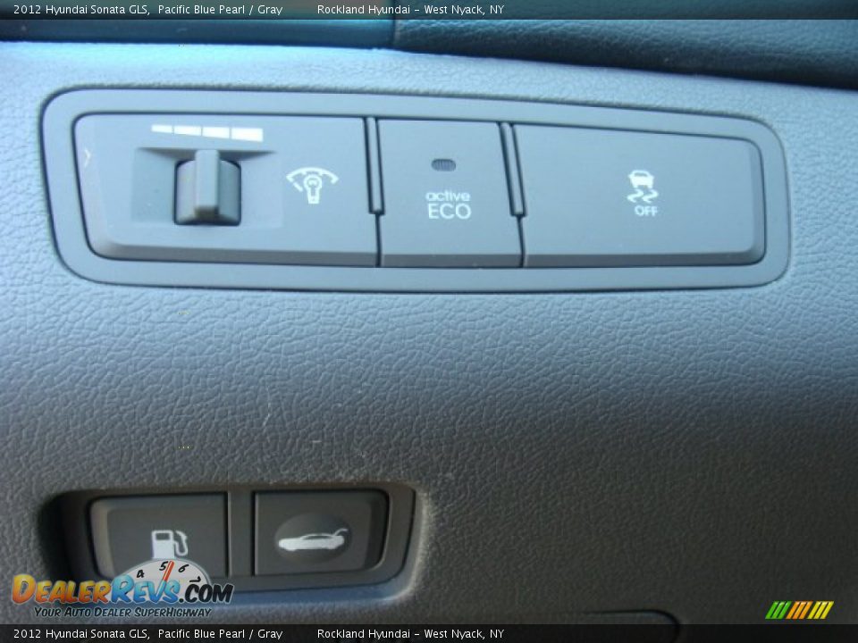 2012 Hyundai Sonata GLS Pacific Blue Pearl / Gray Photo #11