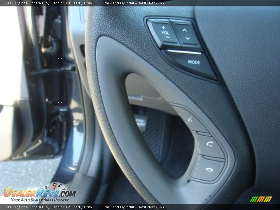 2012 Hyundai Sonata GLS Pacific Blue Pearl / Gray Photo #13