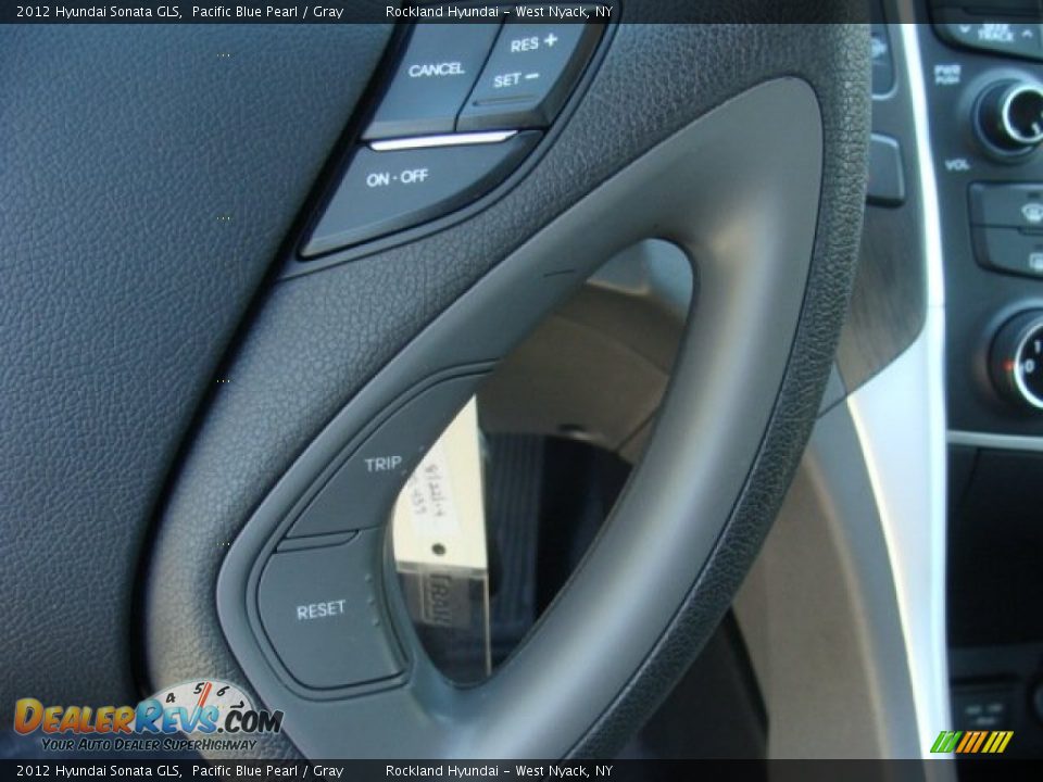2012 Hyundai Sonata GLS Pacific Blue Pearl / Gray Photo #14