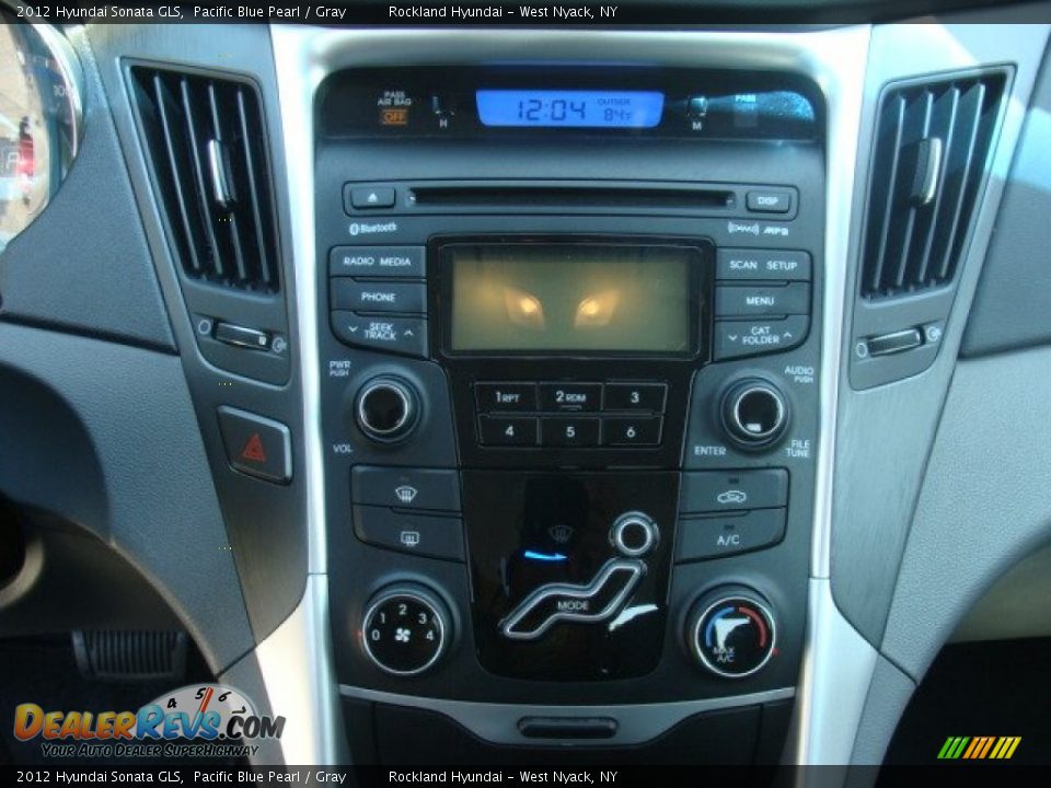 2012 Hyundai Sonata GLS Pacific Blue Pearl / Gray Photo #16