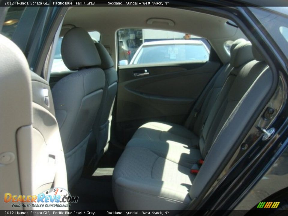 2012 Hyundai Sonata GLS Pacific Blue Pearl / Gray Photo #19