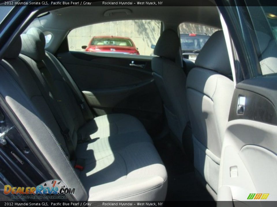 2012 Hyundai Sonata GLS Pacific Blue Pearl / Gray Photo #22