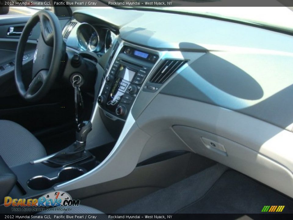 2012 Hyundai Sonata GLS Pacific Blue Pearl / Gray Photo #24