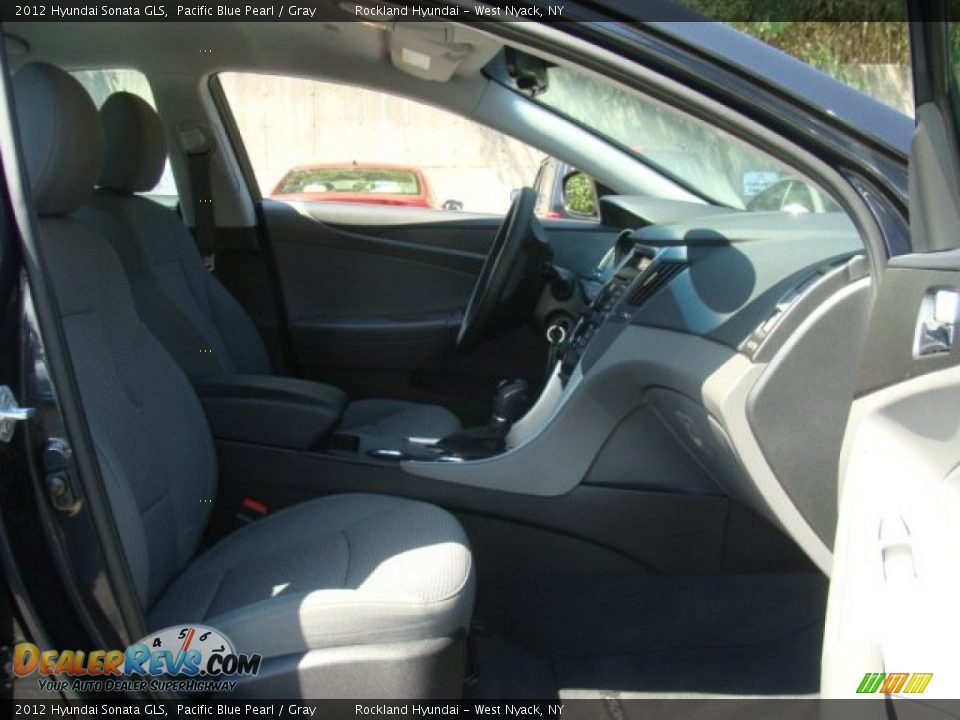 2012 Hyundai Sonata GLS Pacific Blue Pearl / Gray Photo #25