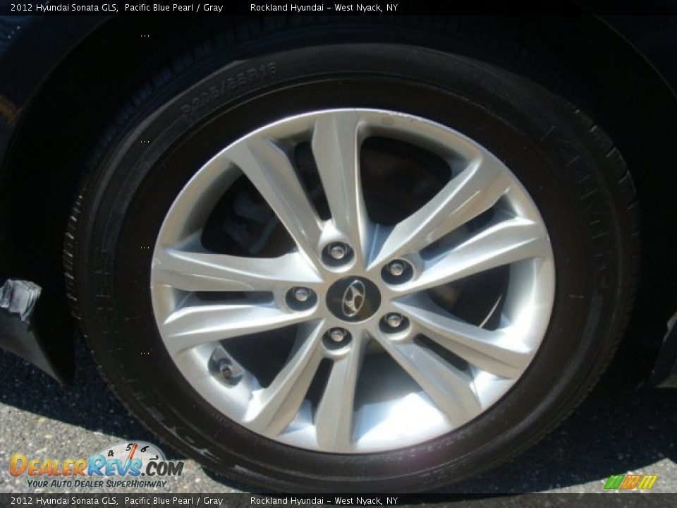 2012 Hyundai Sonata GLS Pacific Blue Pearl / Gray Photo #26