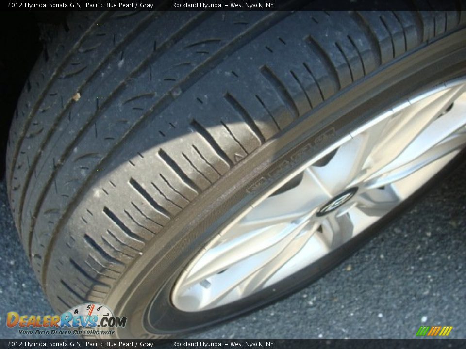 2012 Hyundai Sonata GLS Pacific Blue Pearl / Gray Photo #27