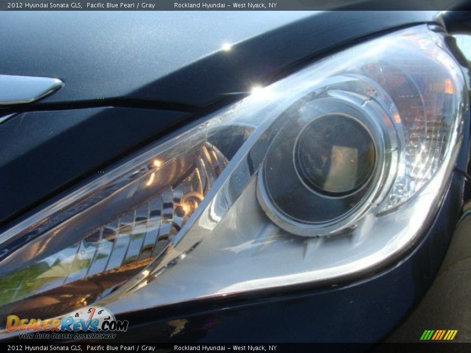 2012 Hyundai Sonata GLS Pacific Blue Pearl / Gray Photo #29
