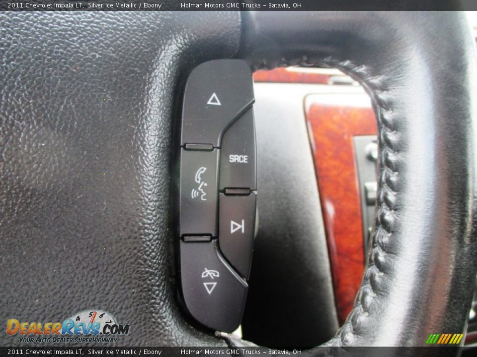 2011 Chevrolet Impala LT Silver Ice Metallic / Ebony Photo #10