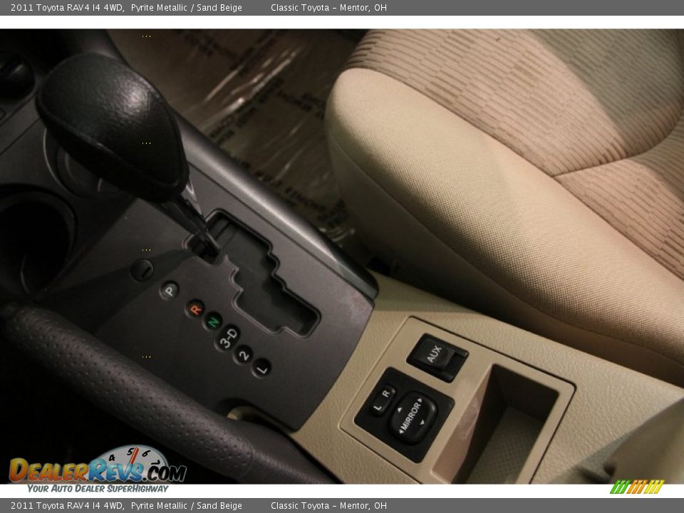 2011 Toyota RAV4 I4 4WD Pyrite Metallic / Sand Beige Photo #11