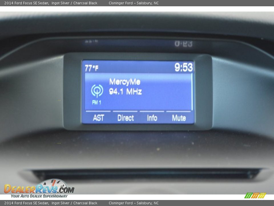 2014 Ford Focus SE Sedan Ingot Silver / Charcoal Black Photo #13