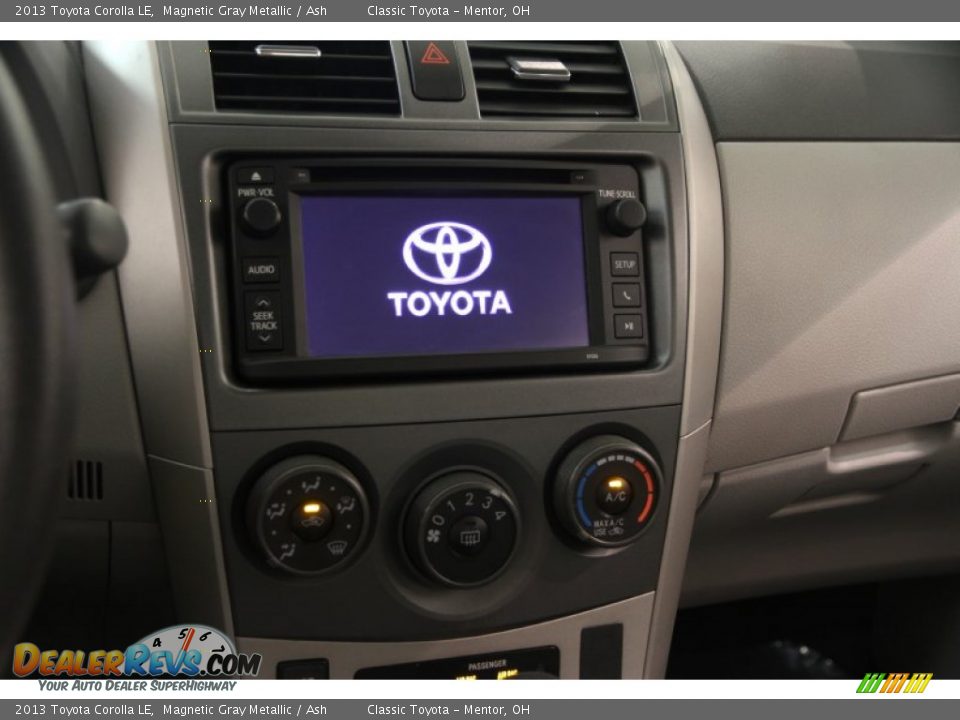 2013 Toyota Corolla LE Magnetic Gray Metallic / Ash Photo #8