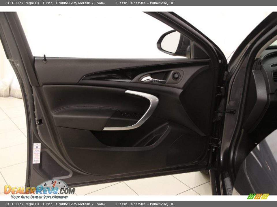 2011 Buick Regal CXL Turbo Granite Gray Metallic / Ebony Photo #4