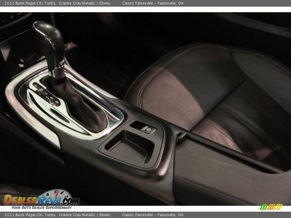 2011 Buick Regal CXL Turbo Granite Gray Metallic / Ebony Photo #10