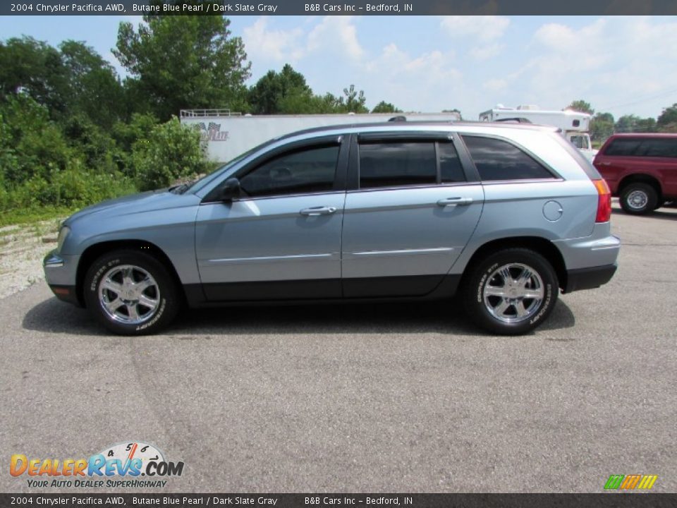 2004 Chrysler Pacifica AWD Butane Blue Pearl / Dark Slate Gray Photo #1