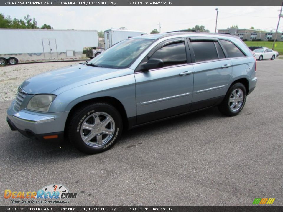 2004 Chrysler Pacifica AWD Butane Blue Pearl / Dark Slate Gray Photo #8