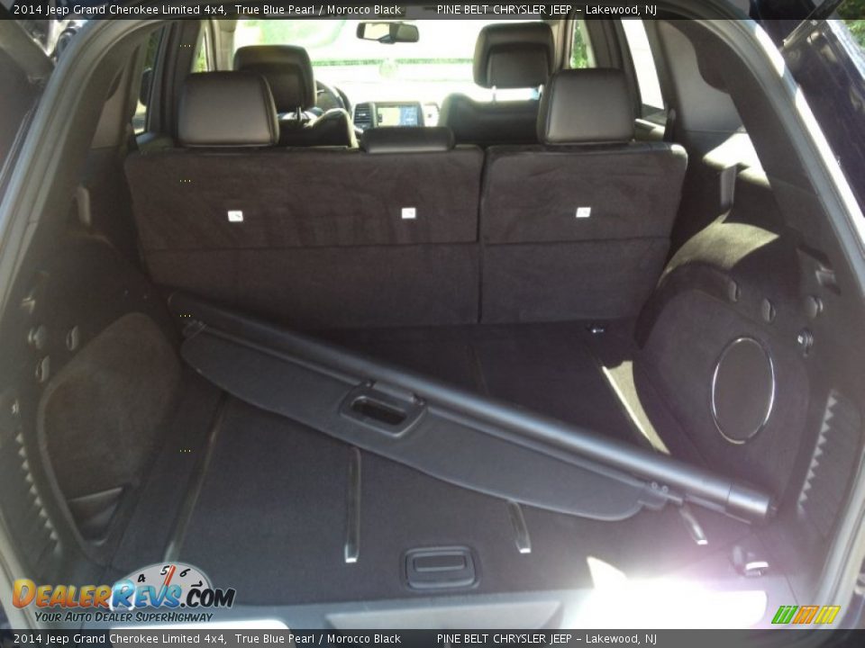 2014 Jeep Grand Cherokee Limited 4x4 True Blue Pearl / Morocco Black Photo #9