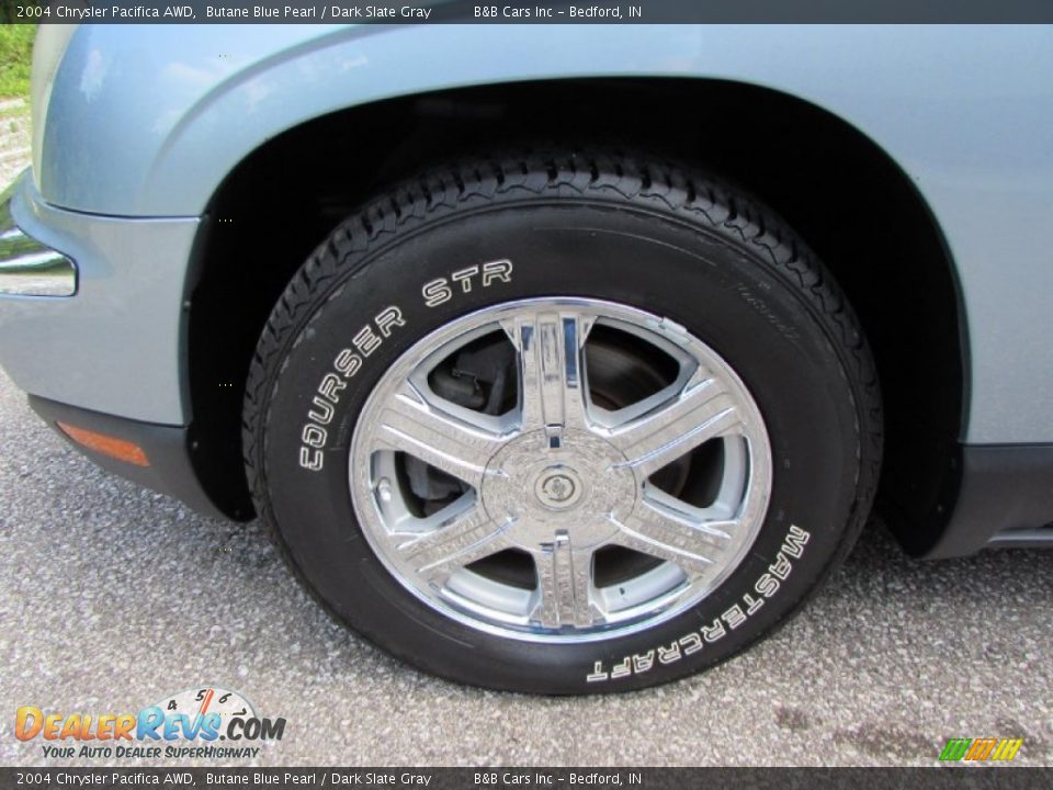 2004 Chrysler Pacifica AWD Butane Blue Pearl / Dark Slate Gray Photo #9