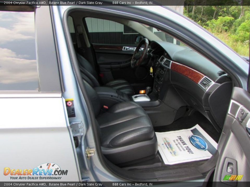 2004 Chrysler Pacifica AWD Butane Blue Pearl / Dark Slate Gray Photo #22