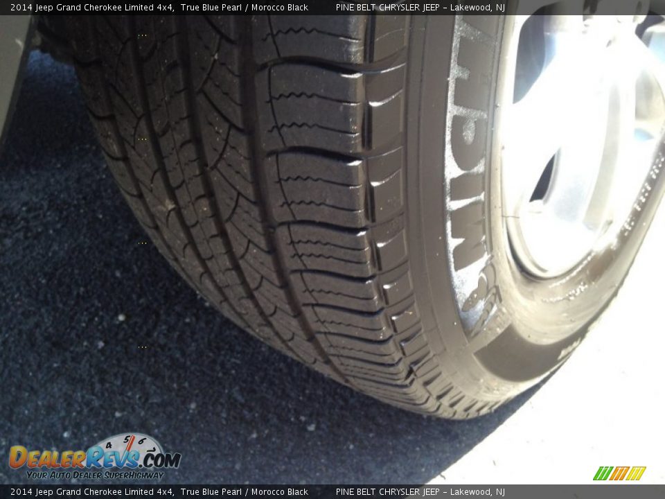2014 Jeep Grand Cherokee Limited 4x4 True Blue Pearl / Morocco Black Photo #24