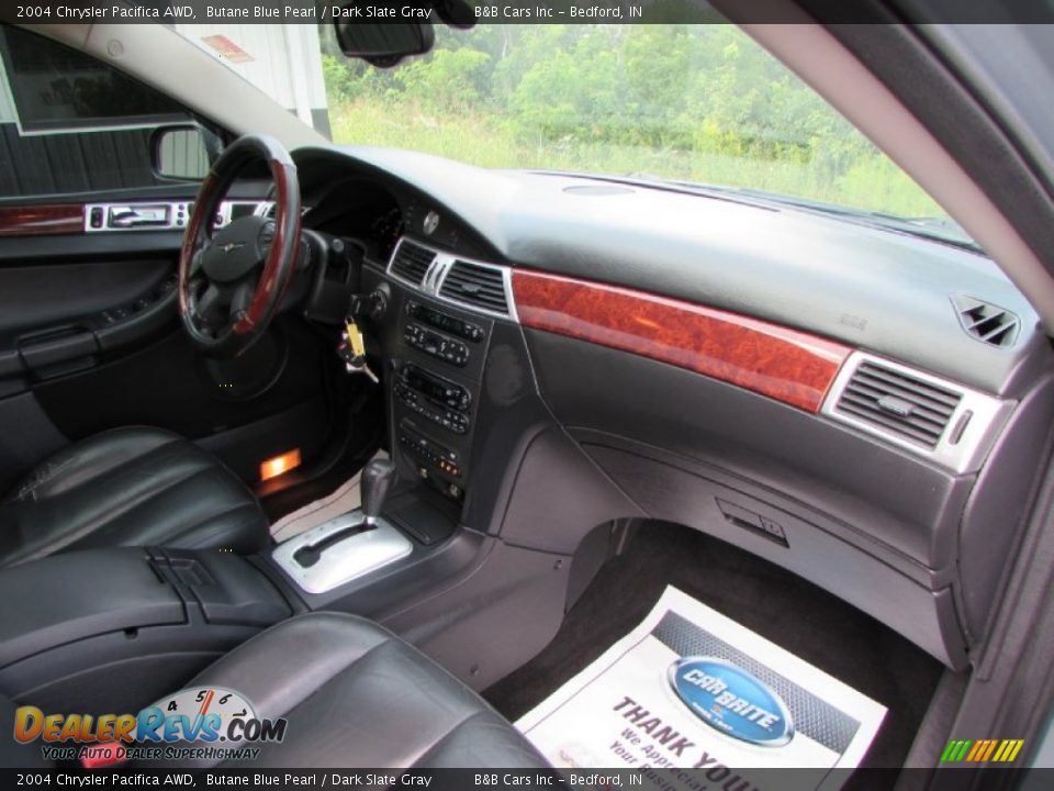 2004 Chrysler Pacifica AWD Butane Blue Pearl / Dark Slate Gray Photo #24