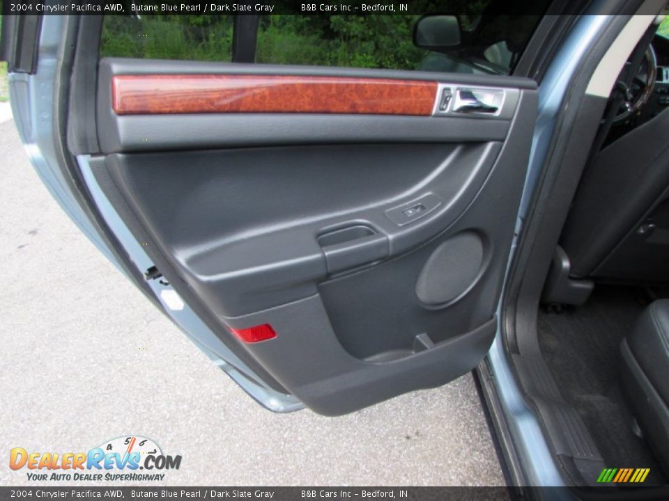 2004 Chrysler Pacifica AWD Butane Blue Pearl / Dark Slate Gray Photo #25